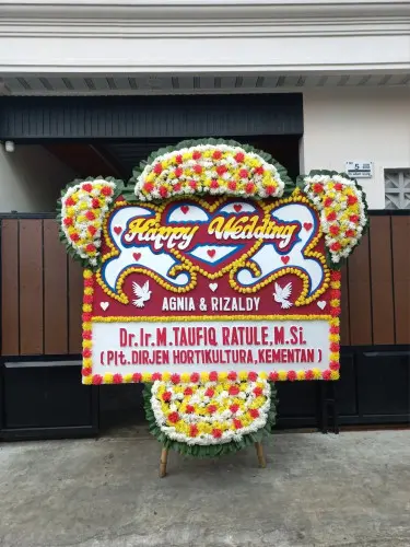 Papan Bunga Pernikahan jatipulo