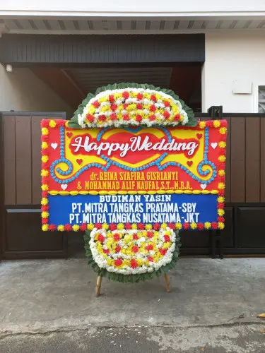 Papan Bunga Pernikahan jatipulo