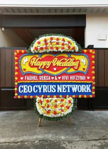 Papan Bunga Pernikahan jatipulo
