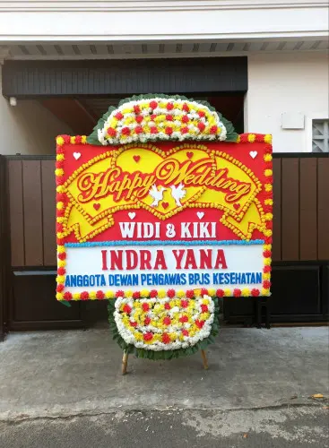 Papan Bunga Pernikahan jatipulo